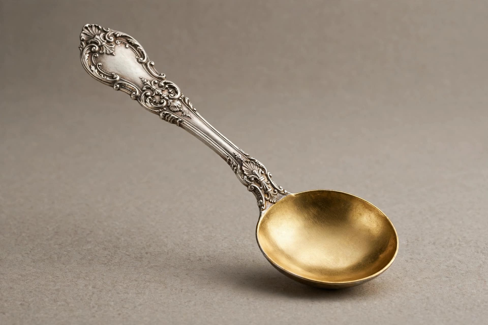 Italian Silver-Gilt Spoon — Primary view