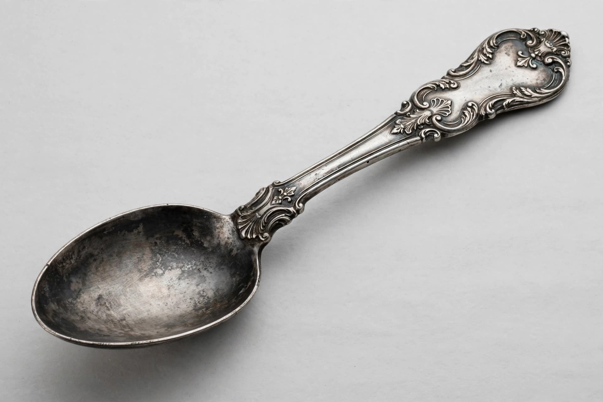 Spanish Colonial Silver Spoon — Primary view